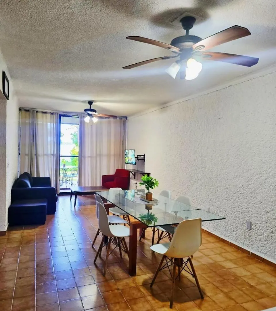 2Br Apt W/ Lagoon View & Pool In Hotel Zone كانكون شقة